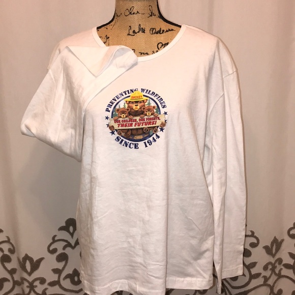 Toast and Jammies Tops - Smoky the bear T-shirt